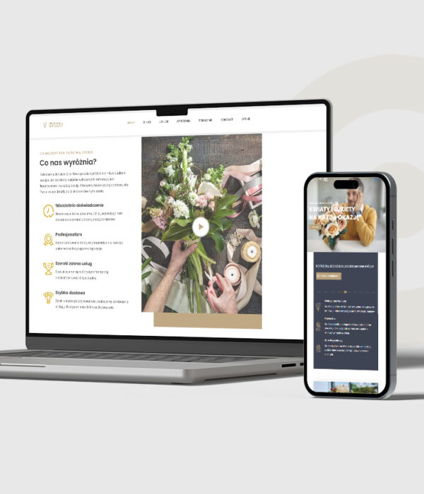 kwiaciarnia junkiewicz projekty Junkiewicz Flower Shop